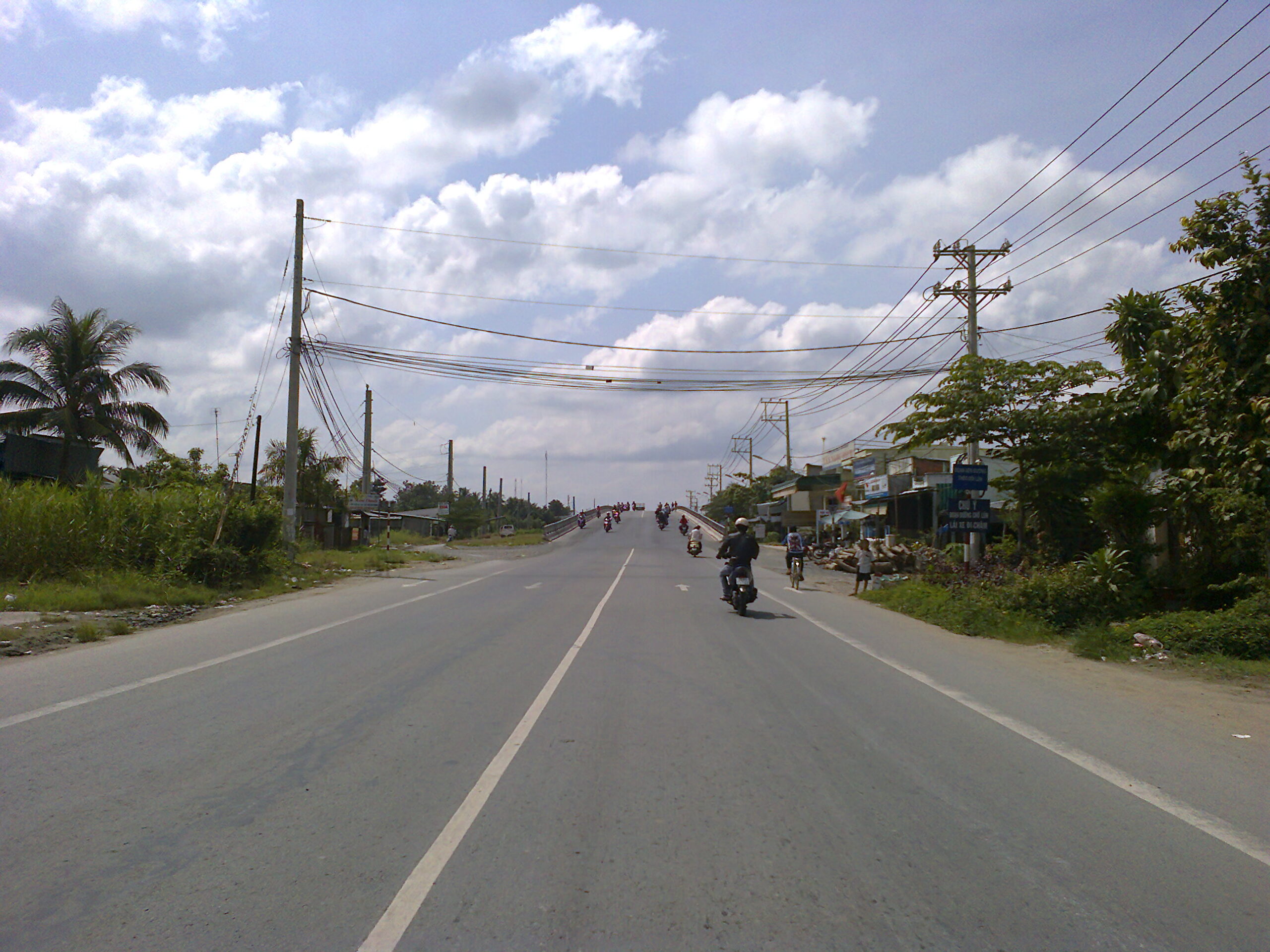 Familiar bridges around Vinh Long City